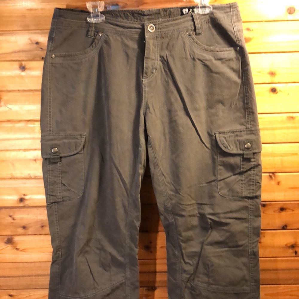 Kuhl Splash Roll-up Pants — Women’s 14, Gray